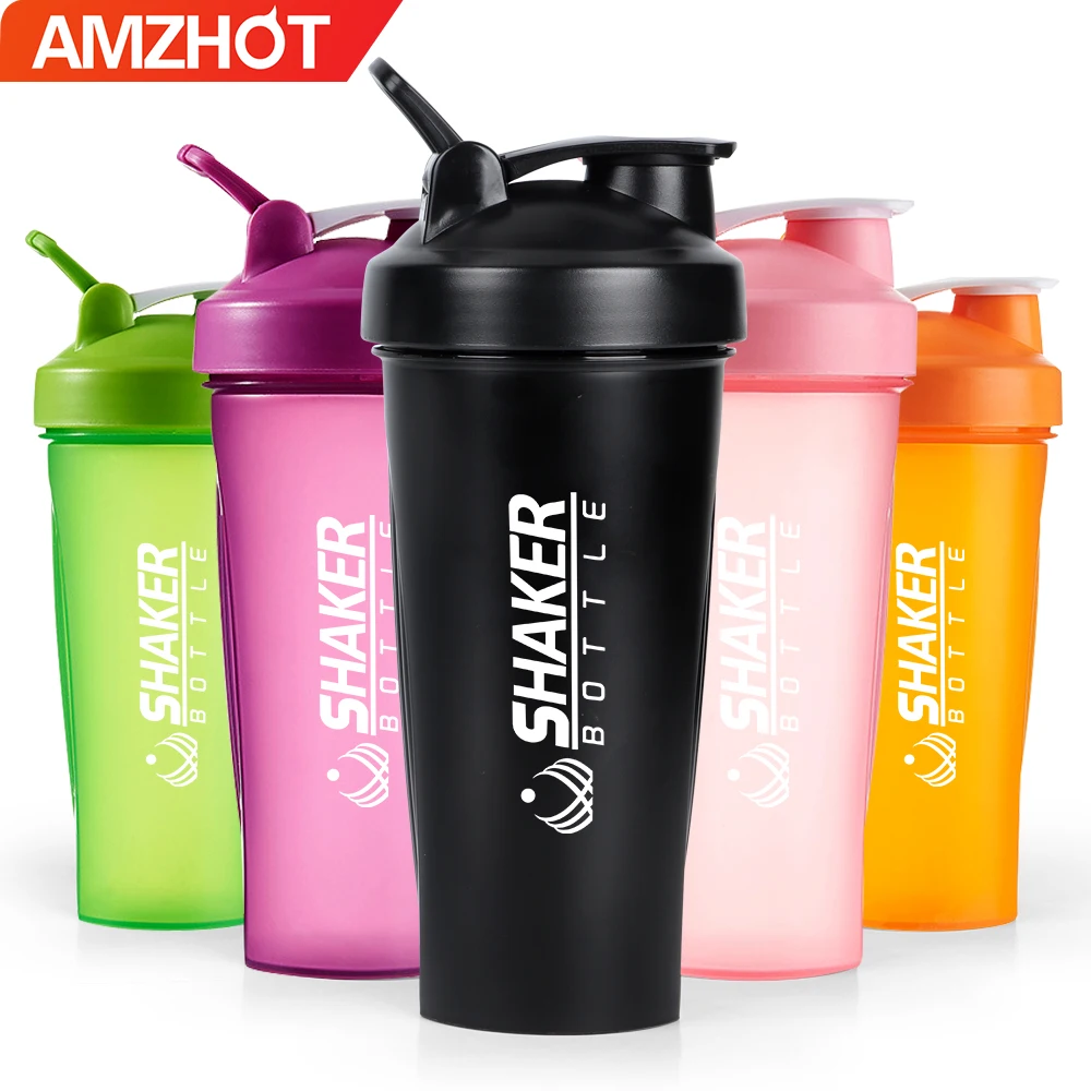 B30-0071 Best Selling Products 2023 Amazon 600ml Plastic Gym Protein Custom Logo Water Drink Bottle