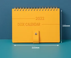 2021-2022 Desk Calendar 14 Month Work Pouch Plan Macaron Candy Color Desktop Decoration Custom