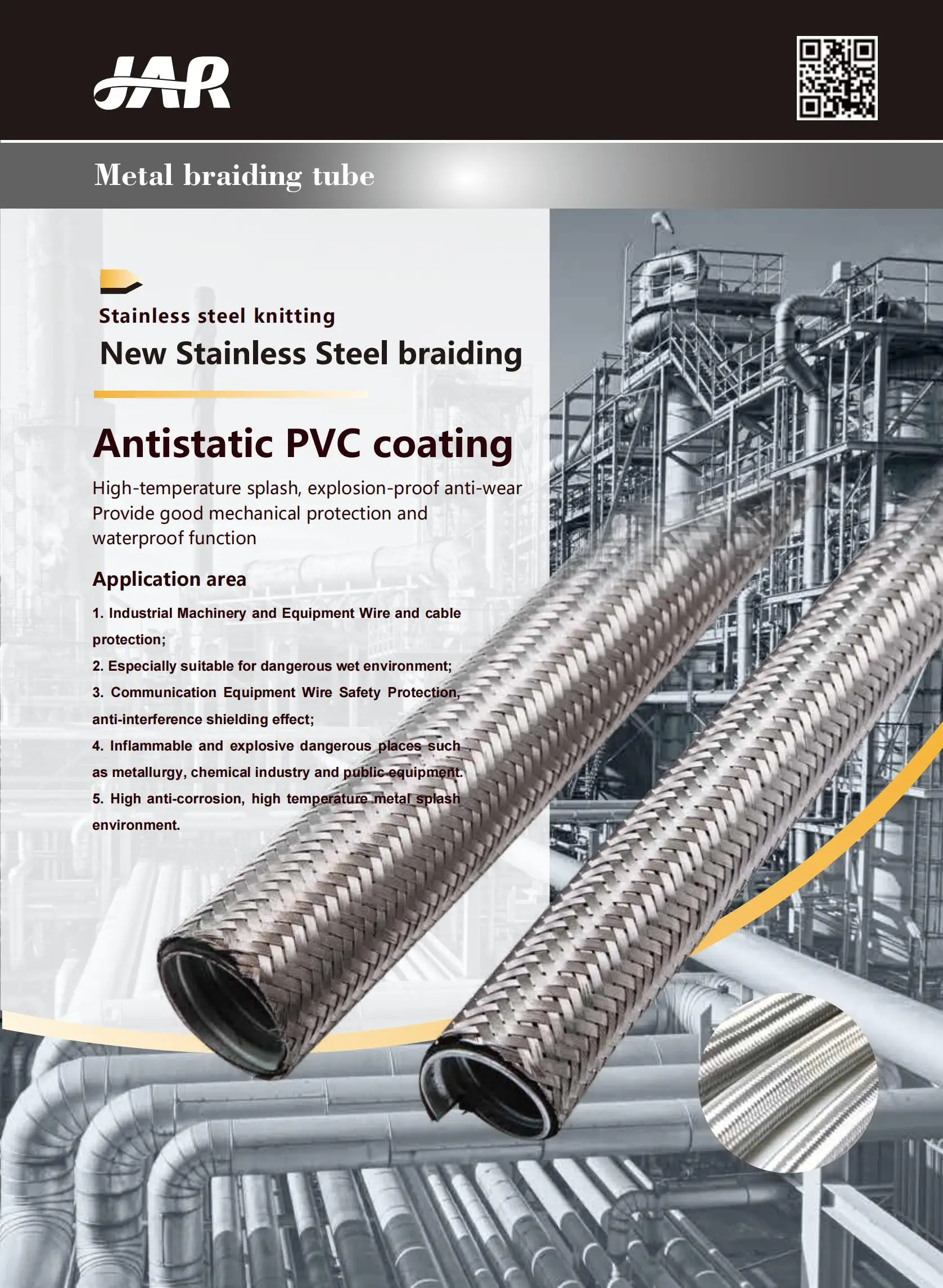 Factory Price Waterproof Stainless Steel Braided Liquid Tight Metal Flexible Conduit