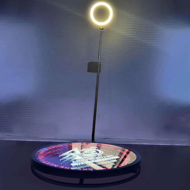 party artifact portable automatic photobooth automatic rotating selfie 360 video booth for wedding party