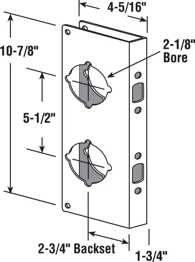 Lock and Door Reinforcer Repair Doors Reinforcement Plate Doors Reinforcement Plate