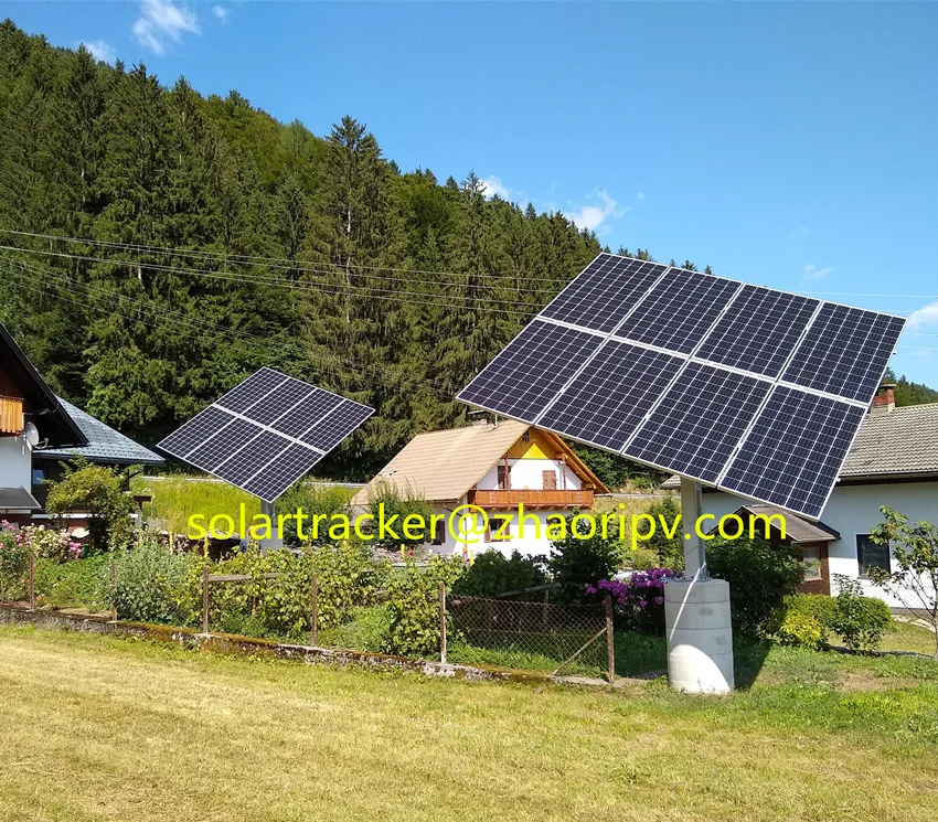 Promotional oem good price dual axis sun solar tracker 5kw 2 axis solar tracking system