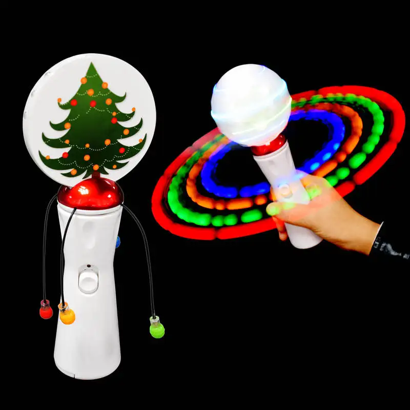 Hot Sales Led Magic Wand Windmill Rainbow Spinner Stick Flashing Light Up Children Toys for Kids