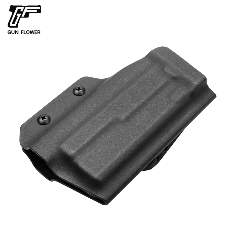 GunFlower Premium Kydex OWB Light Bearing Holster Compatible with Red Dot Optic Sight