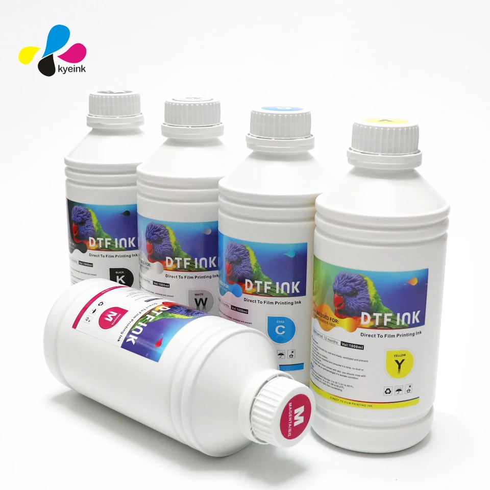 Tinta Dtf Para i3200a1 1000ml Dtf  Pet Film Transfer Ink For  I3200 Head Shaking Powder Ink DTF Ink for I3200