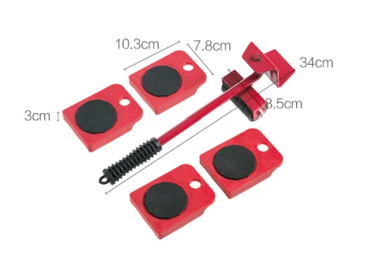 Heavy Duty Transport Tool Mover Set Furniture Moving System Lifter Kit