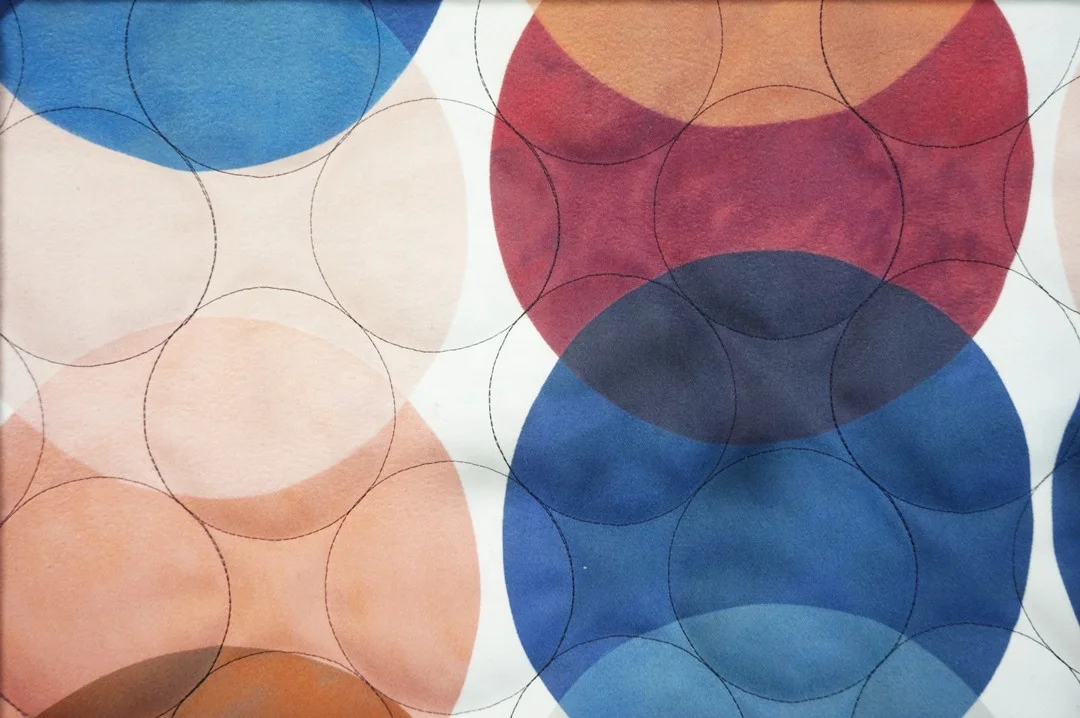 
Top selling quality chain print textile printed polyester digital fabric for dress 