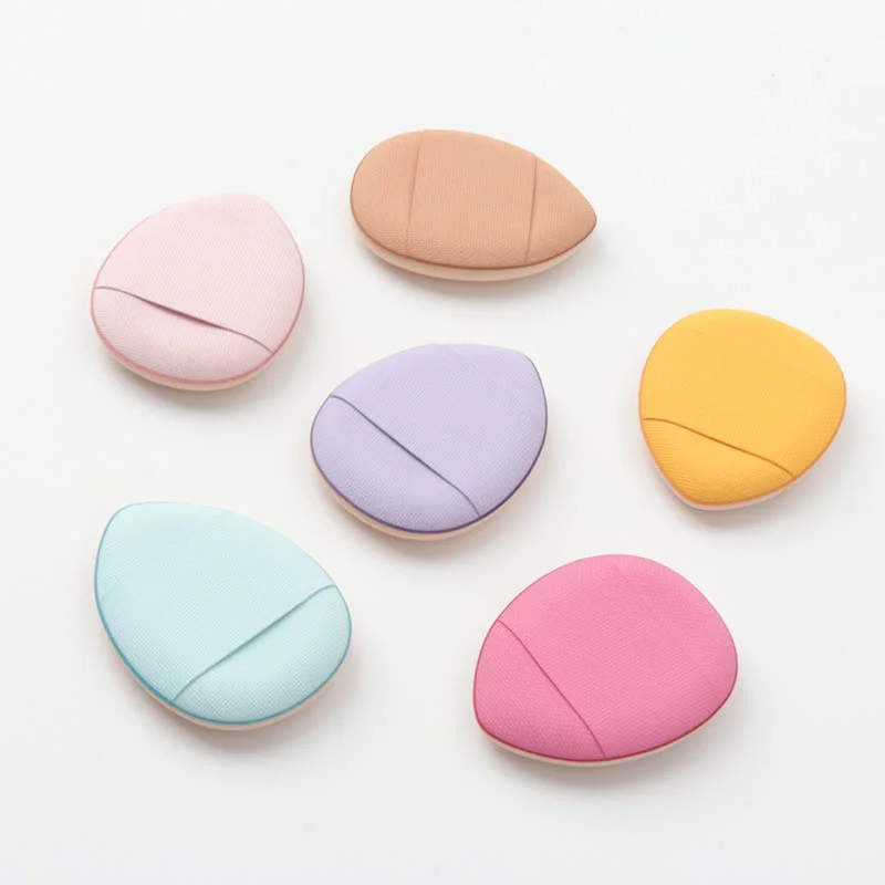 Explosive mini powder puff wholesale air cushion puff wet and dry makeup mini thumb tip puff