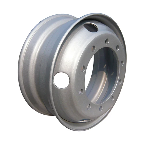 22.5X6.75/7.50/8.25/9.00/9.75 Factory Stainless Steel Wheel Rims 22.5 Inch Steel FOR TIRES 12R22.5 TUBELESS STEEL WHEELS