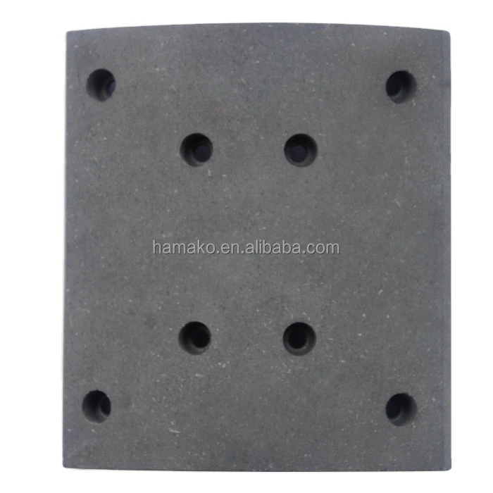 Wholesale price Non Asbestos Ceramic Metallic 19488 Brake Lining  for Mercedes Benz Truck