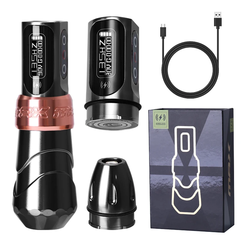 Tattoo Machine Pen LCD Display Professional Tattoo Pen Wireless Permanent Makeup Eyebrow Yilong Tattoo Pen