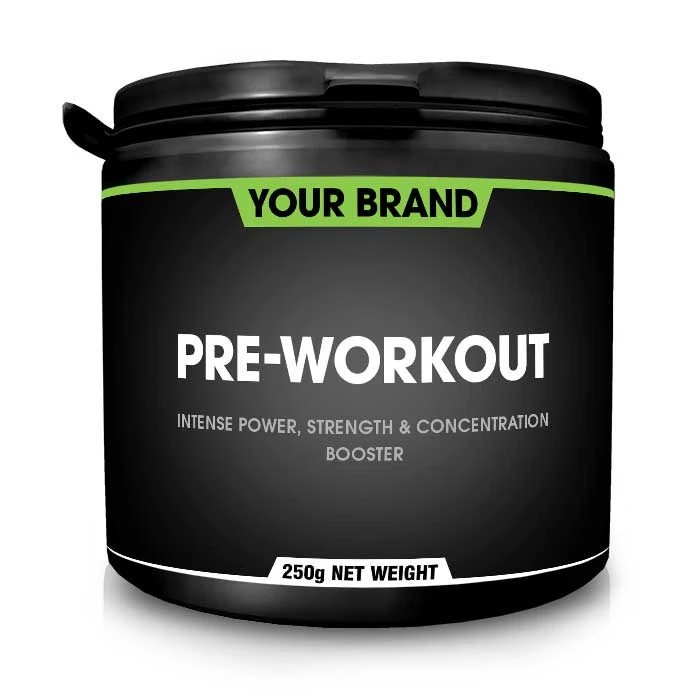 caffeine pre workout pre workout powder private logo 30 servings