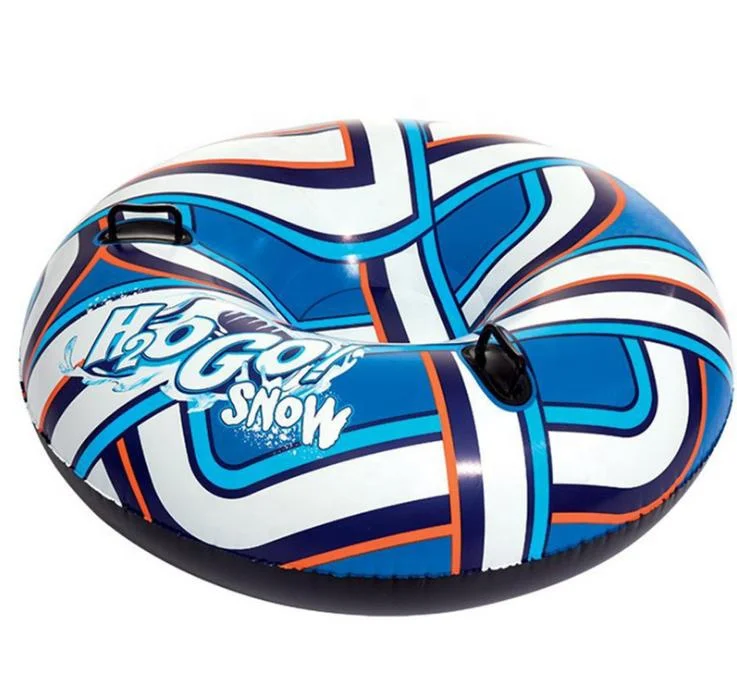 Winter PVC Wholesale Inflatable Plastic winter products sled toys custom towable sledding equipment Sledge Snow Tube Sled