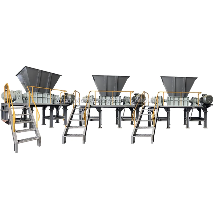 
Double Shaft Aluminum Brass Steel Iron Waste Shredder Equipment Animal Body Shredder Scrap Metal Shredding Machine 