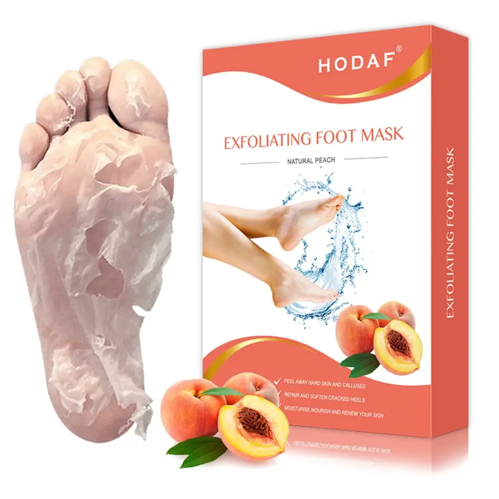 Custom Glycolic Acid Japan Sheet Wonder Exfoliating Peeling Off Peach Foot Peal Mask