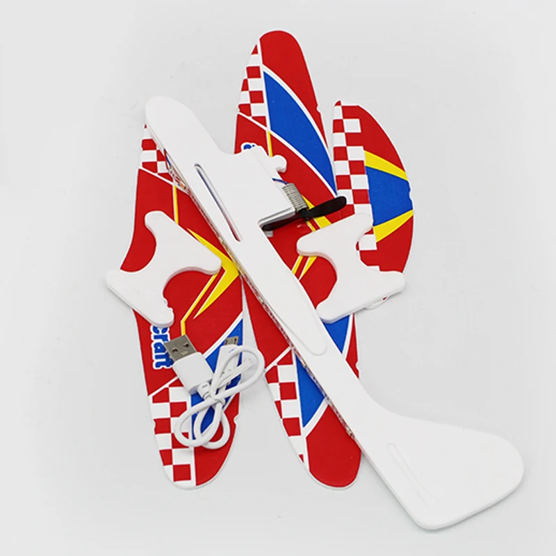 Hot Sale Flying Electric Throwing Aircraft Toy Light Plane Airplane with High Quality