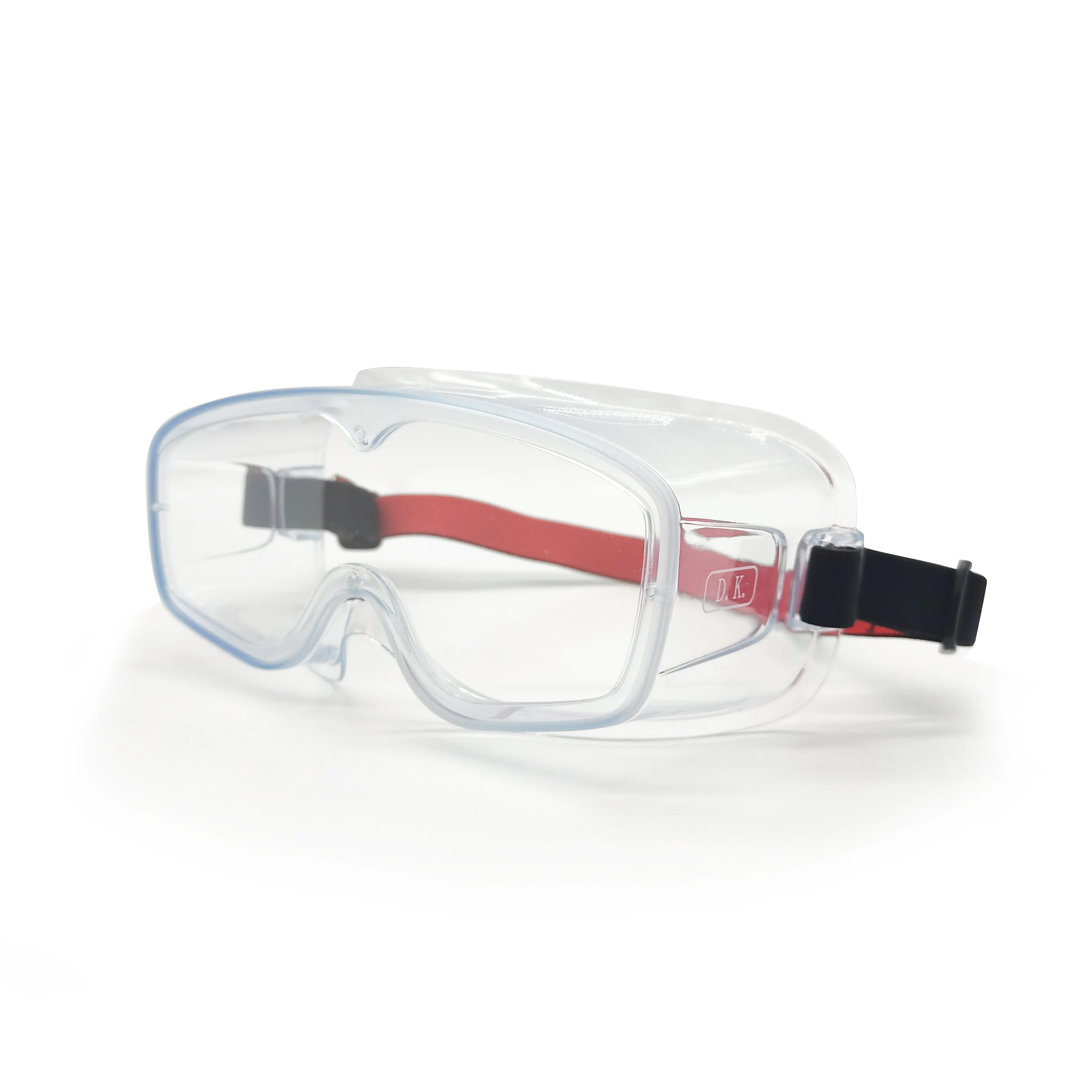 
2021 New Protective Safety Goggles Clear Lens Adjustable Chemical anti-Splash Eye Protection Soft Lightweight Eyewear 