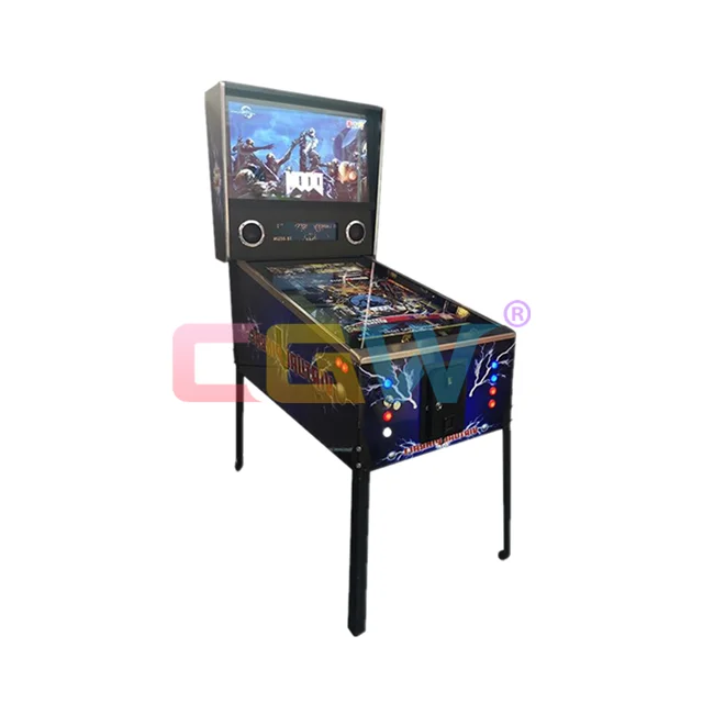 CGW Commercial Table Flipper Pinball Machine Arcade1up Virtual Pinabll Arcade Cabinet Pinball Arcade
