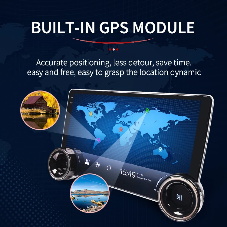 10 1 дюймов Android Diamond Carplay incell QLED экран GPS Радио двойные ручки с функцией реверсирования помощи Автомобильный плеер