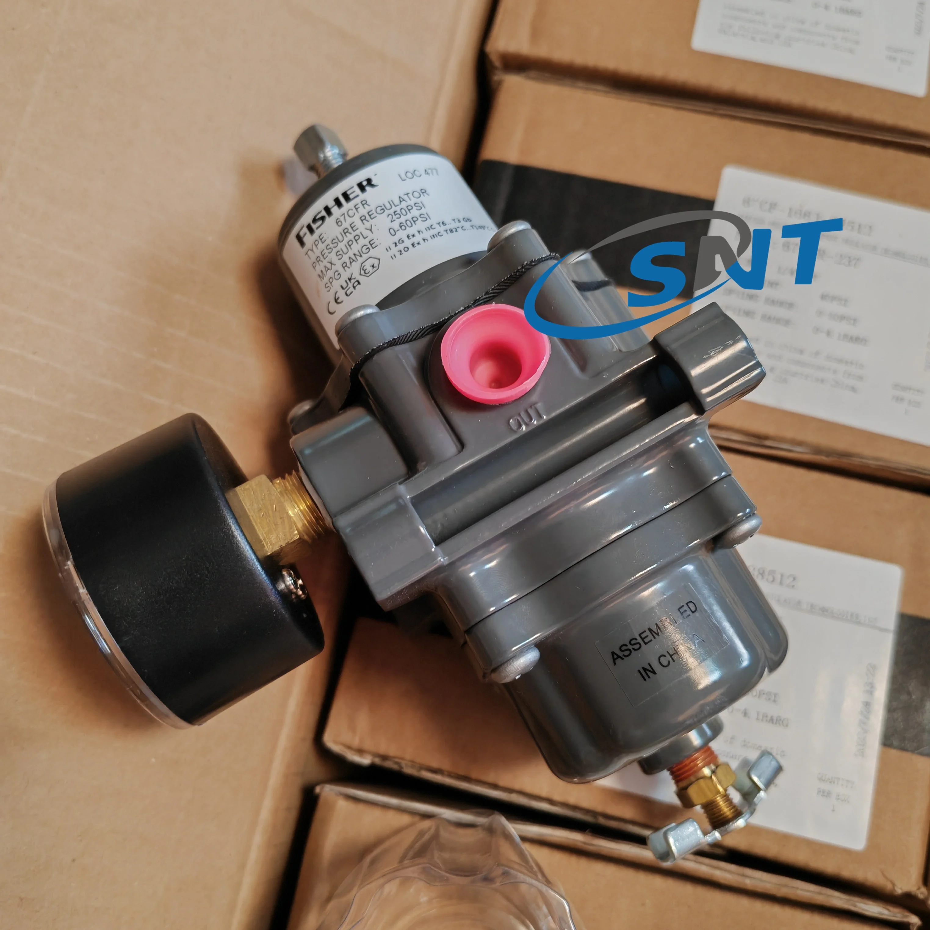 Original fishere pressure regulator 67CFR 0-60PSI  67cfr-239 67cfr-237 67cfr-226 67CFR 225 air regulator