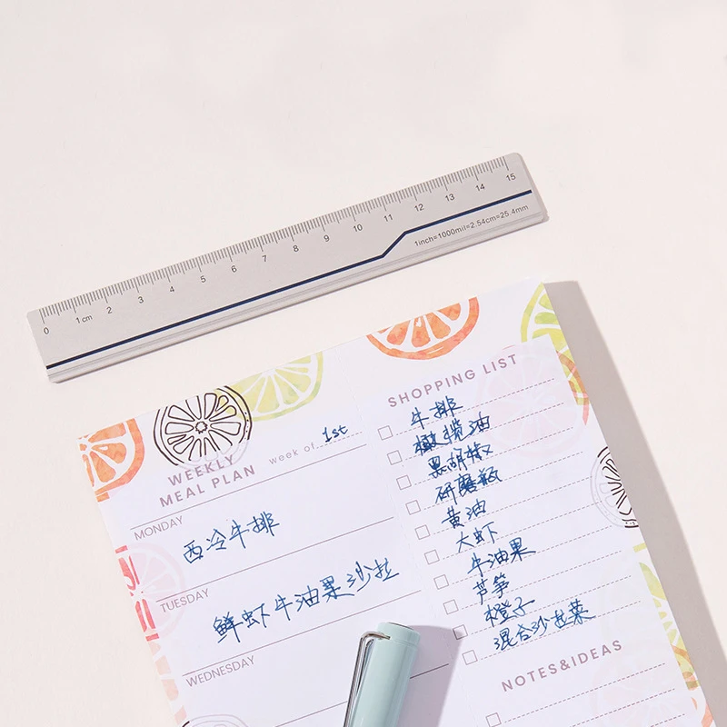 A5 Cheap Custom Logo Printed School Office Planner Note Pads To Do List Paper Shopping List Notepad