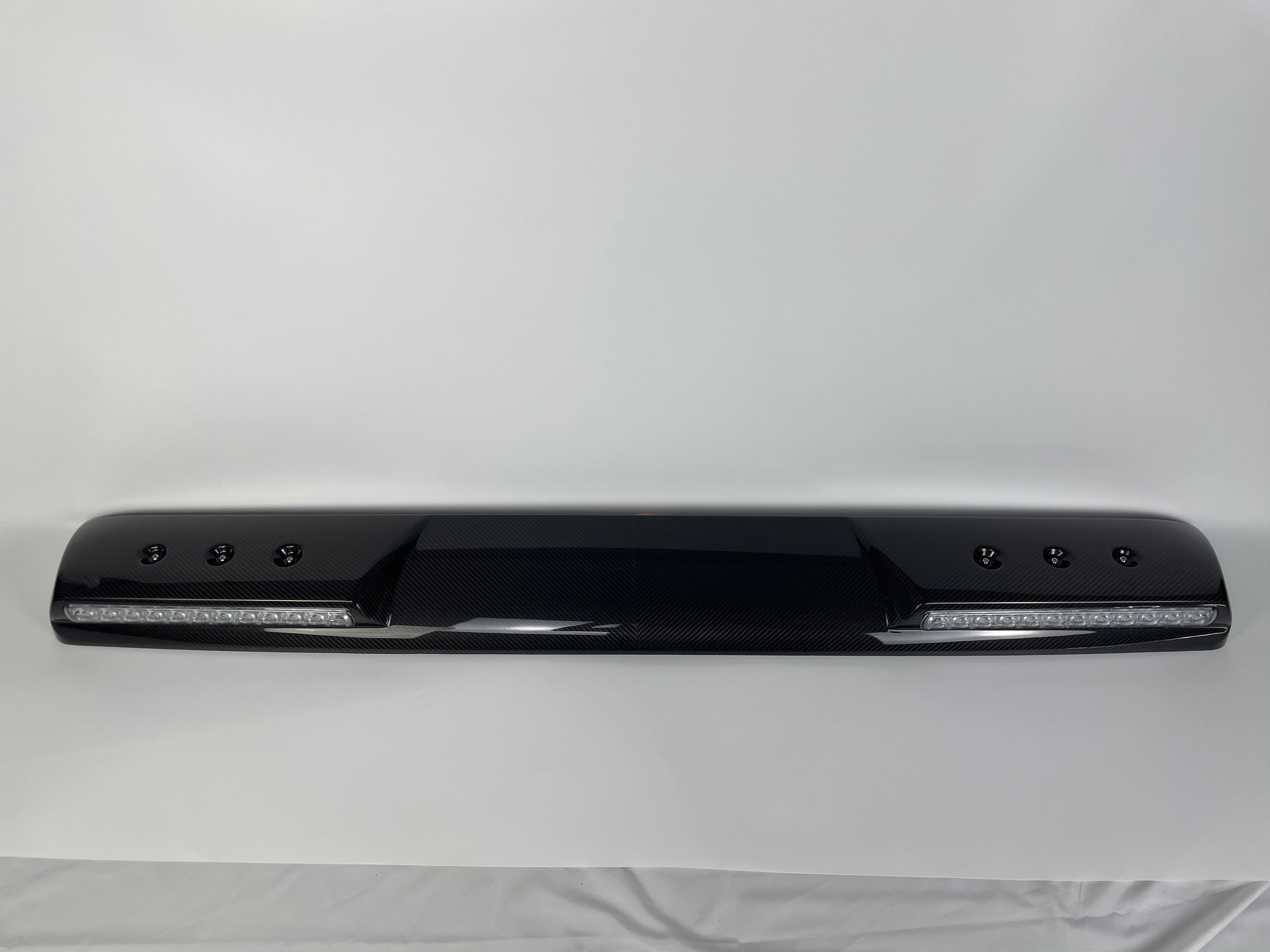 FRONT SPOILER WITH LED DRL  FOR 19 G500 CLASS W464  CAR,MATERIAL REAL CARBON