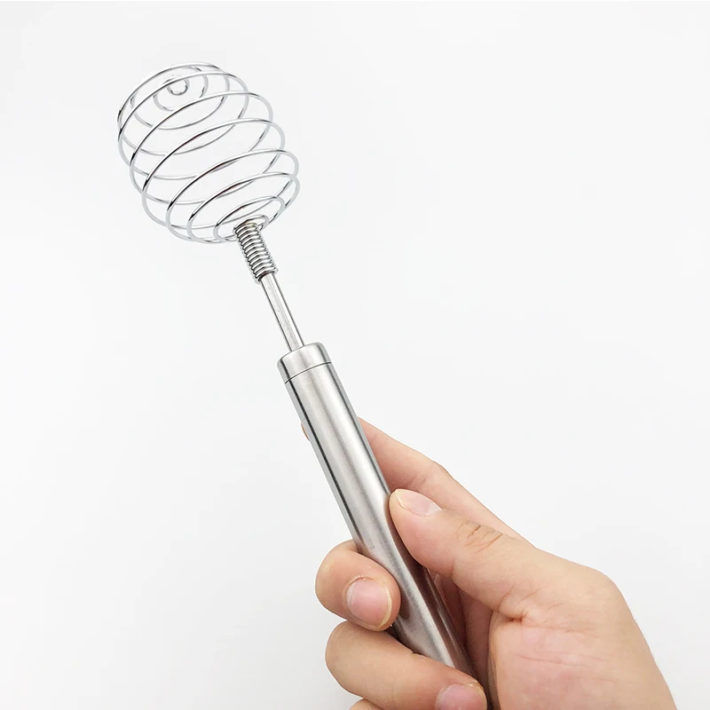 Factory Custom Hot Sale Stainless Steel Egg Whisk Egg Tools Egg Beater
