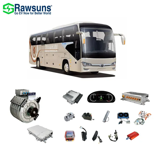 Rawsun 140kw AC Motor Electric Car Conversion Kit RSTM430 EV Conversion Kit Bus Electric Engine Motor Electrico Para Camion
