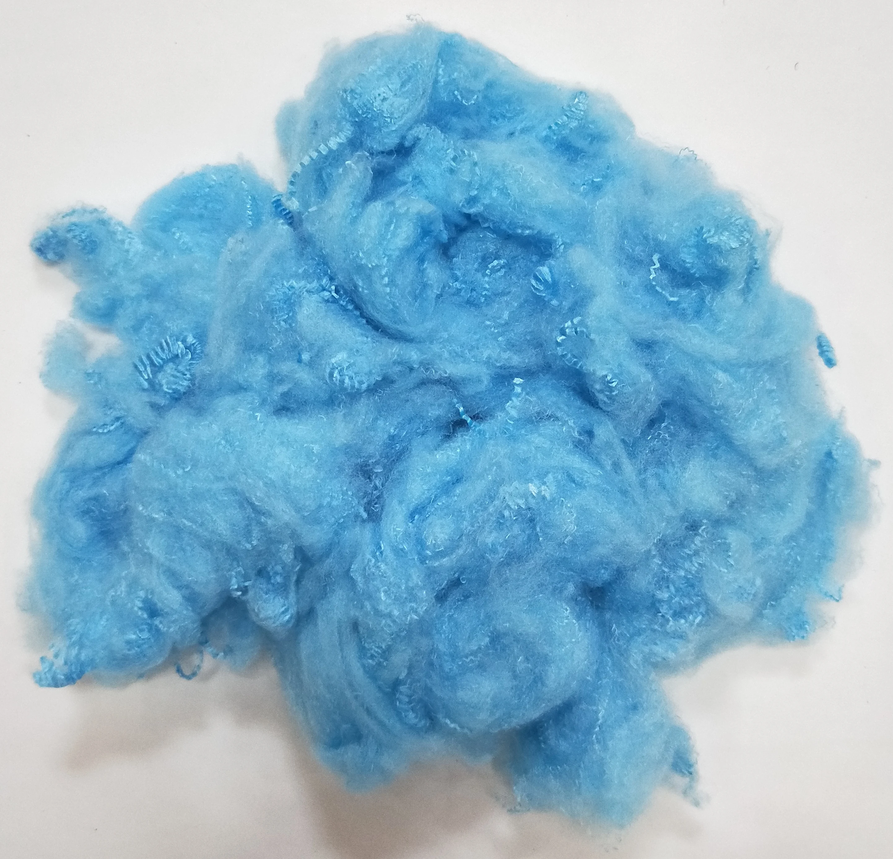 Regenerated GRS Hollow Conjugated Silicon 3D 7D 15D PSF 100% Recycled Polyester Staple Fiber For Filling Pillow Sofa
