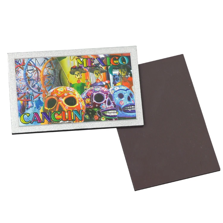 Gifts Shape Different Tourist Cities Paris Aluminum Foil Bahrain Souvenir Magnets Custom Bottle Opener With Fridge Magnet