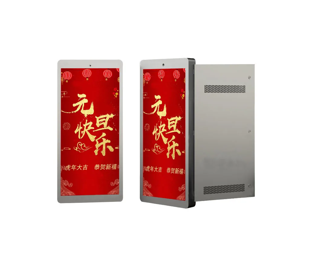 P2.85 P3 P3.3 P4 single sides outdoor lighting pole for led screen street mounted led display screen