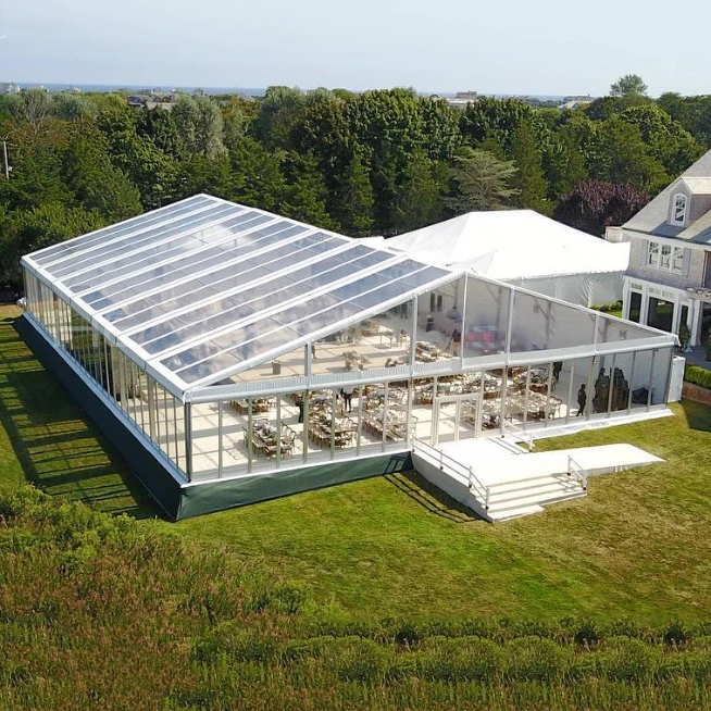 For Sale Large Outdoor Wedding Birthday Party Celebration Event Aluminum Frame Tent Can Accommodate 300 500 1000 People