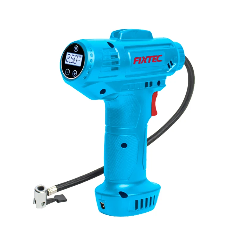 FIXTEC DC12V Профессиональный литий-ионный аккумулятор беспроводной электрический воздушный компрессор/насос для шин-автомобильные аксессуары
