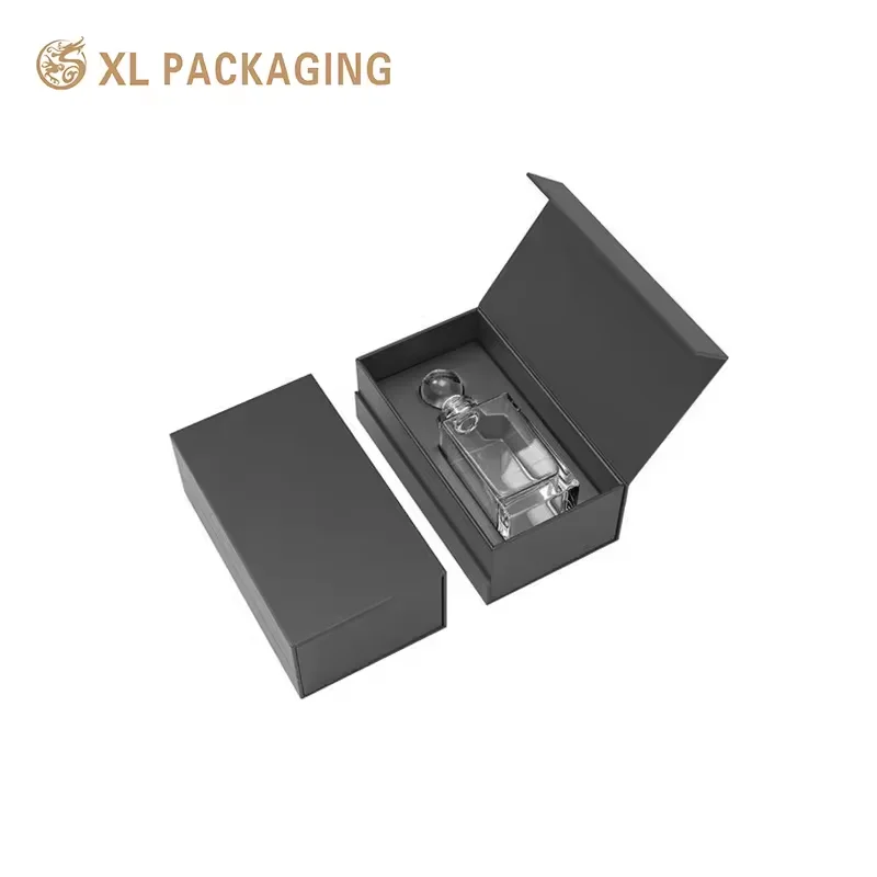 Special paper Cosmetic jar lipstick foldable Box with Eva Insert hard Paperboard printing Gift with FullColor with Magnetic box