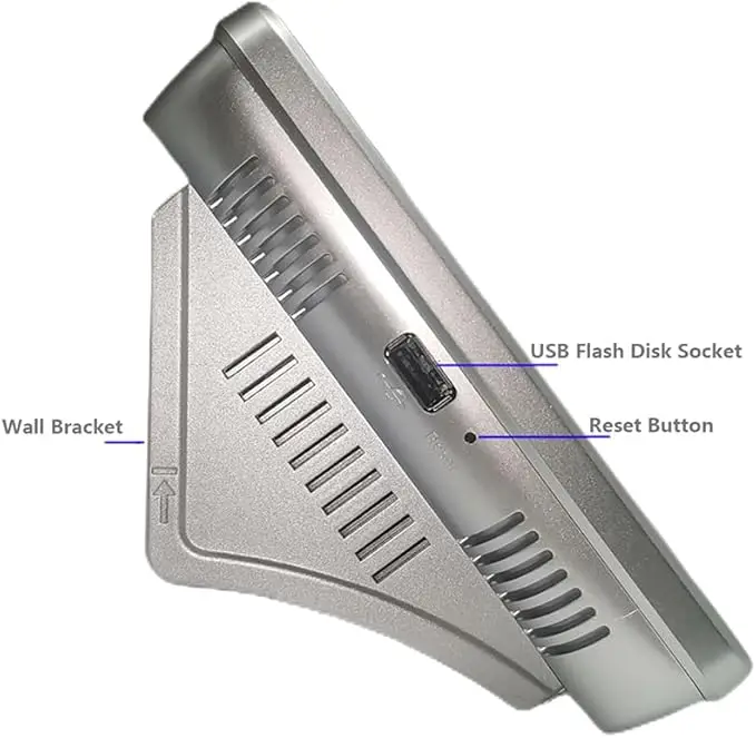 ZK  Free Software Intelligent Face Biometric  Fingerprint Recognition Access Control Time Recording Attendance Machine MB20
