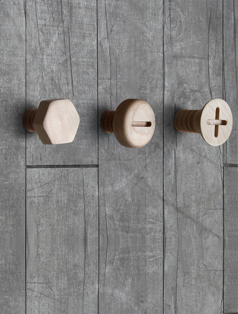 Screw shaped garment hangers Clothes rail rod coat hook clasp