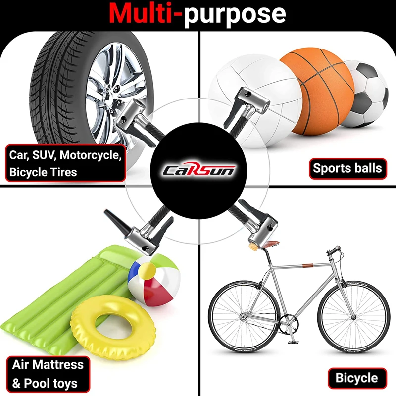 Digital Display 150PSI Tire Inflator Portable Air Pump for Car Motorcycle Bike Automatic Air Compressor