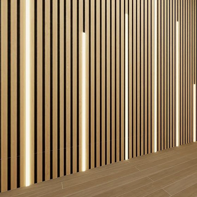 Kasaro Pet Led Light Wall Decoration Panel Boards Acoustic Ceiling Panel For Recording Studio Panels Wood