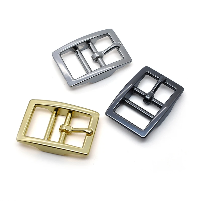 20mm 25mm Adjustable Slide Buckles Custom Dog Belt Buckle Accessories Double Bar Metal Pin Belt Buckle for Dog Collar