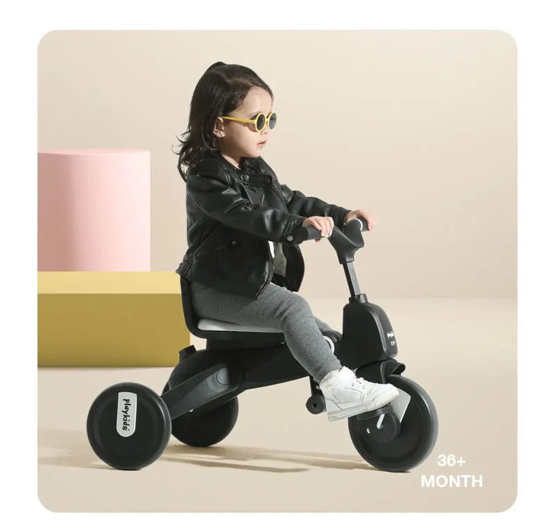 Chidren Gift Best quality Baby Tricycle 7 en 1 Kid Push Trike