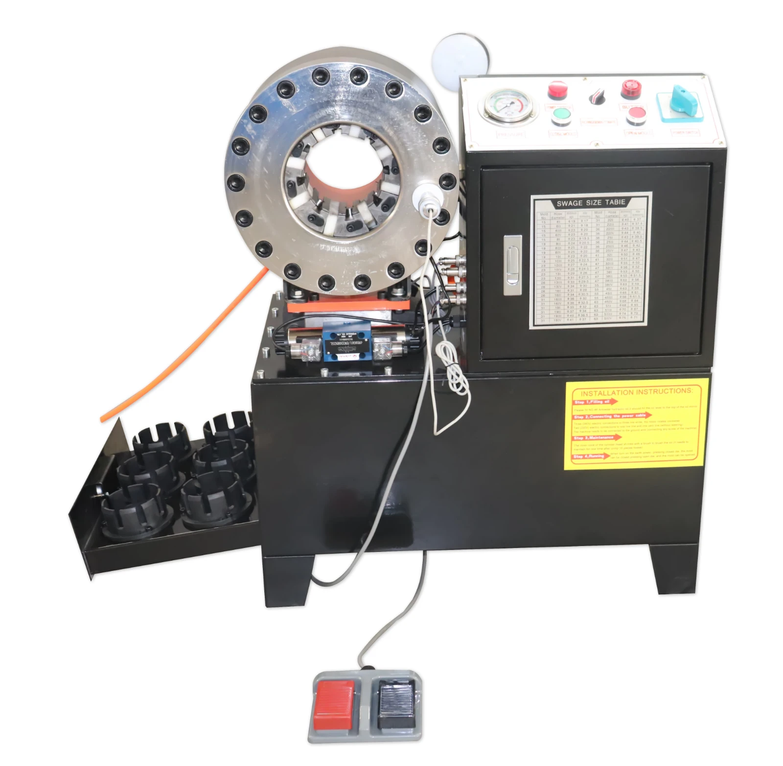 Профессиональный инструмент для обжима шлангов переменного тока гидравлический обжимной