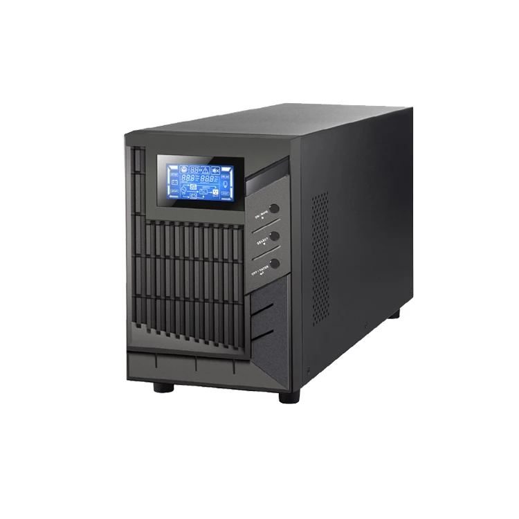 Рециркуляции энергии 10KVA 8KW он-лайн с 4 часа Резервного Аккумулятора С немодулированной синусоидальной Ups силового трансформатора 12V