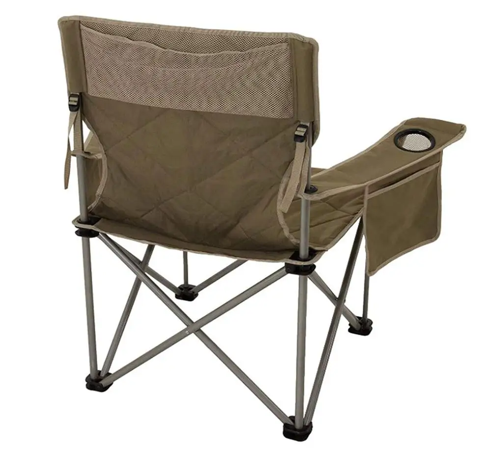 steel frame telescopic heavy duty padded folding kingkong chair