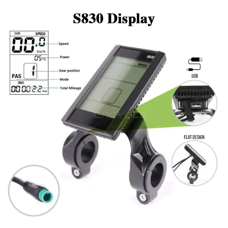 High Speed 1000w 48v Rear Wheel Full Motor Conversion Kit 26 29 Inch Fat Tire With Lcd Panel For Diy E Bike