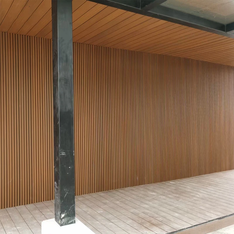 Exterior cladding siding shipping container wood houses outdoor wpc interior wall panel