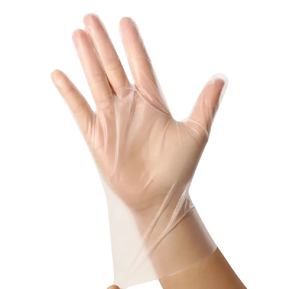 China wholesale CE waterproof factory machine PVC gloves large vinyl gloves with CCOSOM