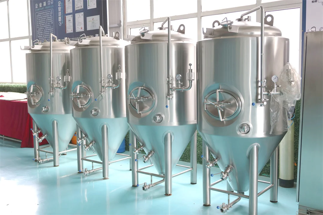 micro beer fermenting equipment stainless steel fermentation tank 100L 200L 300L 500L for industrial beer brewing brewery