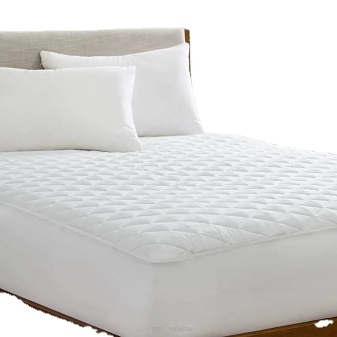 100% водонепроницаемый махровый хлопковый пыленепроницаемый дышащий ультратонкий наматрасник с глубоким карманом первоклассный наматрасник с защитой