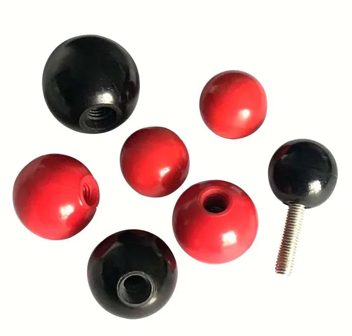 Brass Female Thread Bakelite Ball Handle Knobs