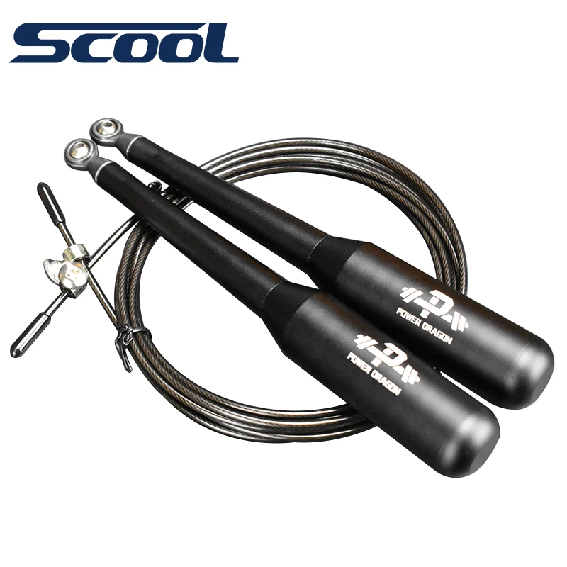 Wholesale Professional Custom Logo Speed Fitness Exercise Gym Competition Training Adjustable Bearing Jump Skipping Rope